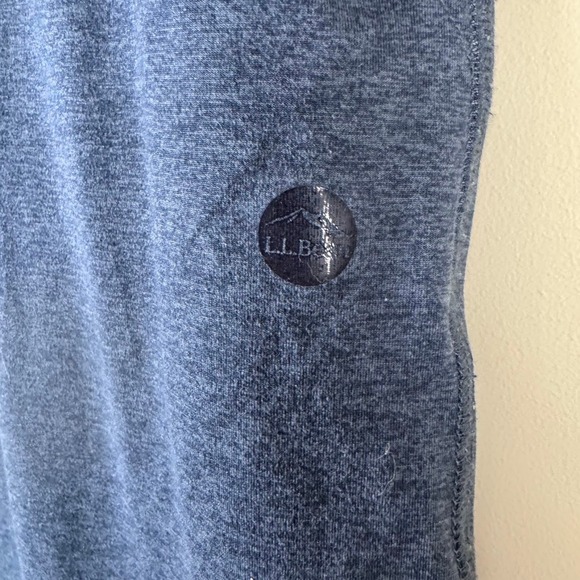 LL Bean Mens VentureSoft Pants Blue XXXL 30" Drawstring Waist Casual Relaxed Fit - Picture 3 of 6